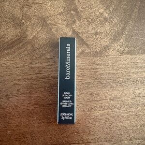 BNIB bareMinerals Lip Gloss-Balm in Soul (Rose Mauve)
